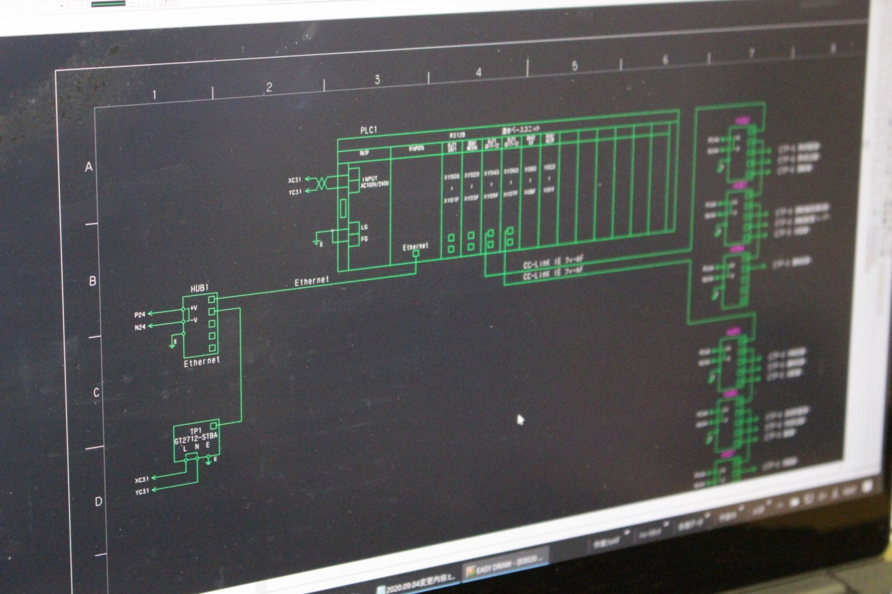 製造・配線シーン